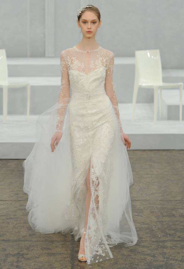 Свадебные платья от Monique Lhuillier (Весна 2015) Свадебные платья от Monique Lhuillier (Весна 2015)