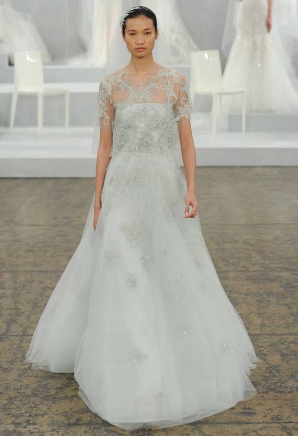 Свадебные платья от Monique Lhuillier (Весна 2015) Свадебные платья от Monique Lhuillier (Весна 2015)