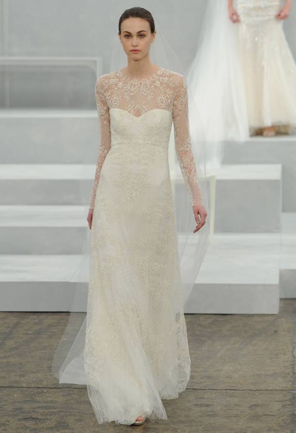 Свадебные платья от Monique Lhuillier (Весна 2015) Свадебные платья от Monique Lhuillier (Весна 2015)