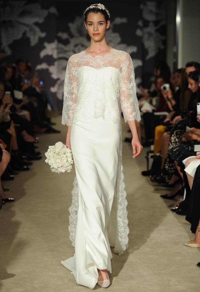 Свадебные платья от Carolina Herrera (весна 2015) Свадебные платья от Carolina Herrera (весна 2015)