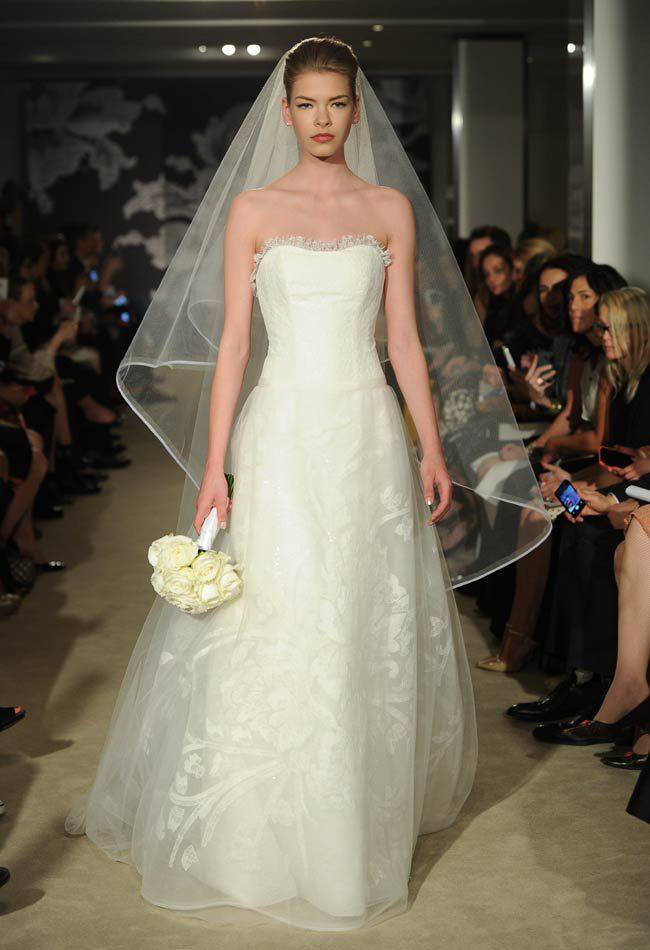 Свадебные платья от Carolina Herrera (весна 2015) Свадебные платья от Carolina Herrera (весна 2015)