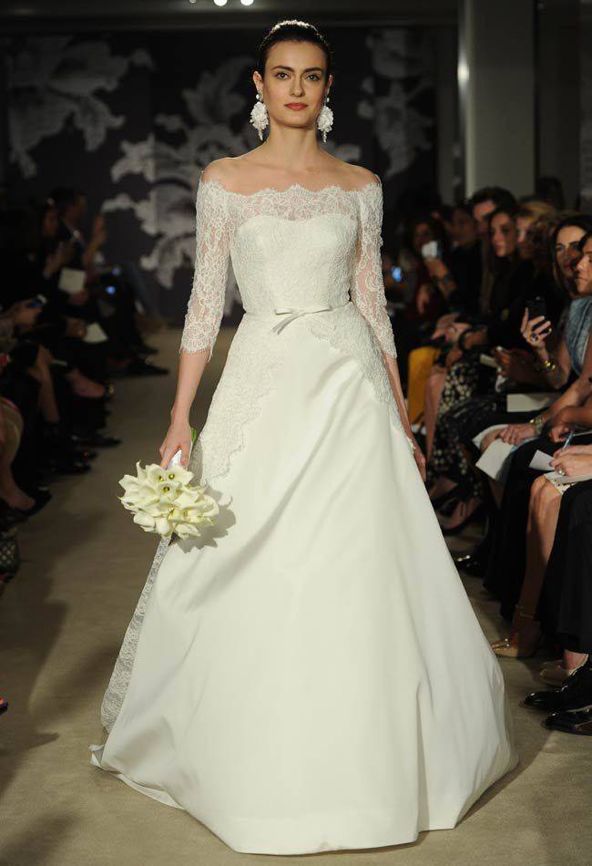 Свадебные платья от Carolina Herrera (весна 2015) Свадебные платья от Carolina Herrera (весна 2015)