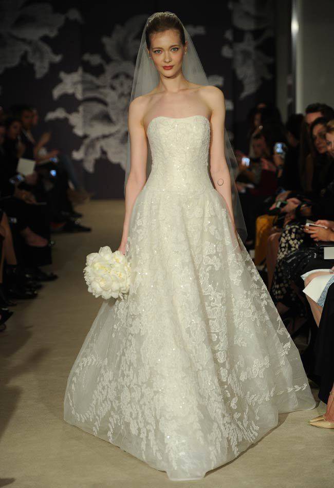 Свадебные платья от Carolina Herrera (весна 2015) Свадебные платья от Carolina Herrera (весна 2015)