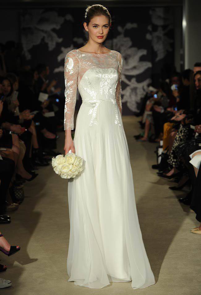 Свадебные платья от Carolina Herrera (весна 2015) Свадебные платья от Carolina Herrera (весна 2015)