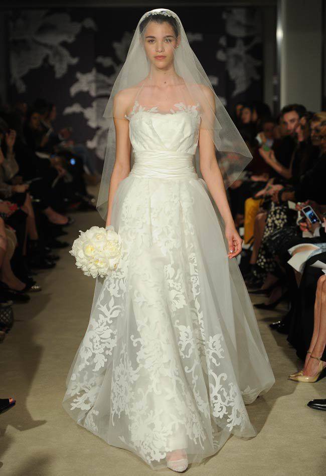 Свадебные платья от Carolina Herrera (весна 2015) Свадебные платья от Carolina Herrera (весна 2015)