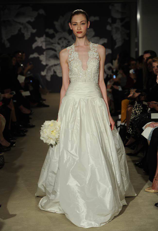 Свадебные платья от Carolina Herrera (весна 2015) Свадебные платья от Carolina Herrera (весна 2015)