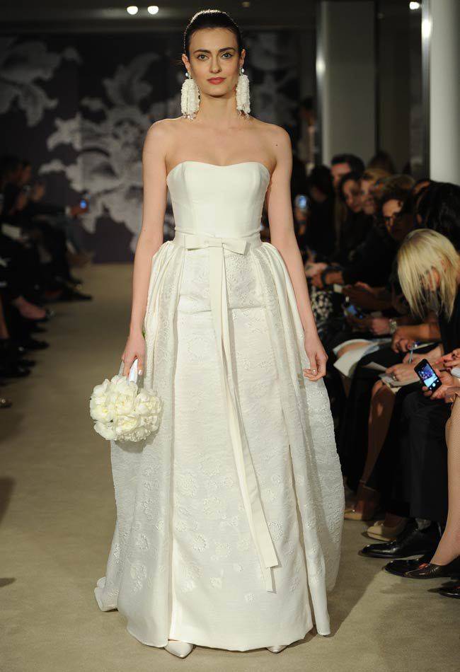 Свадебные платья от Carolina Herrera (весна 2015) Свадебные платья от Carolina Herrera (весна 2015)