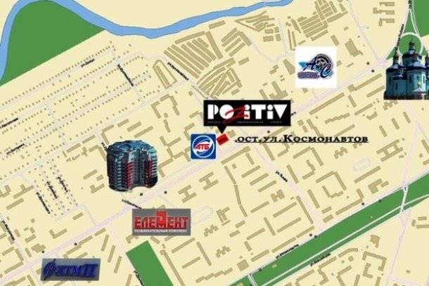 студия "Позитив" на карте Кривого Рога студия "Позитив" на карте Кривого Рога