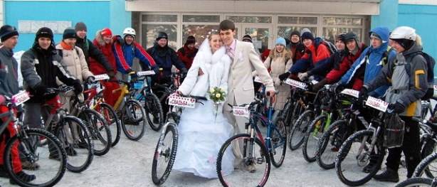 Свадьба на велосипедах. В чем преимущества Свадьба на велосипедах. В чем преимущества